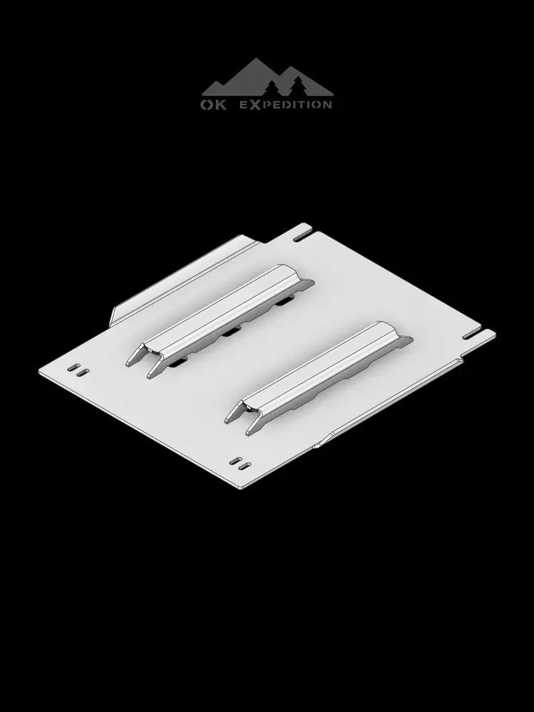 '03-'09 4RUNNER V6 Transmission Skid Plate OK EXPEDITION