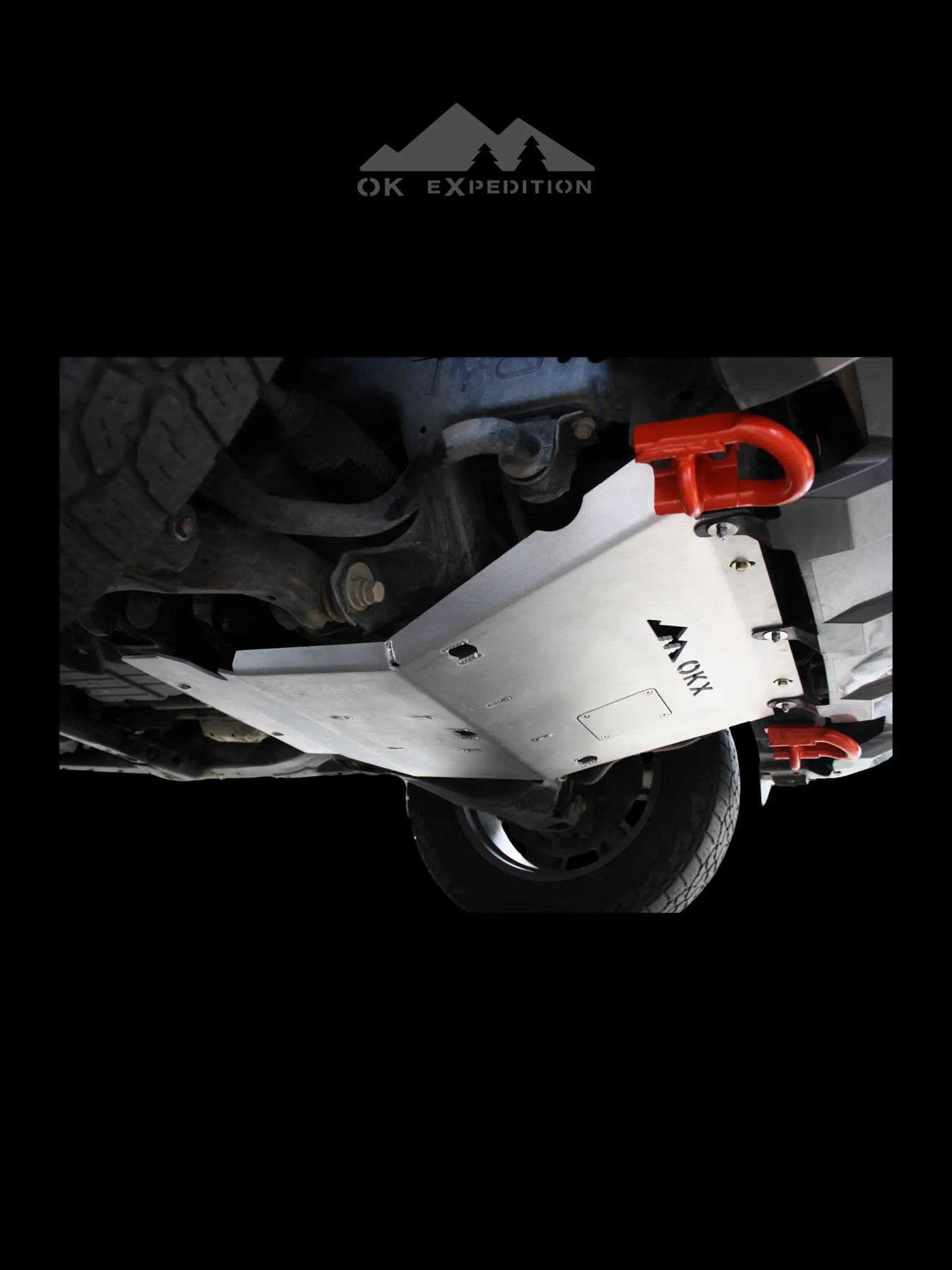 '07-'21 TUNDRA Engine Skid Plate OK EXPEDITION