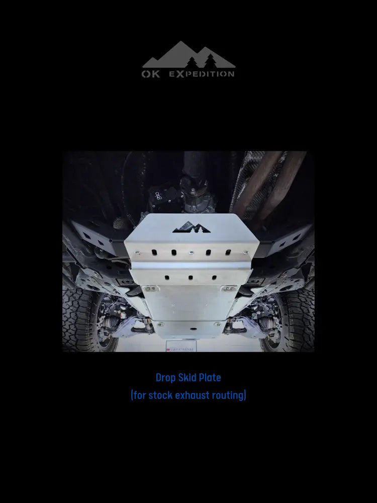 '16-'23 TACOMA T-Case Skid Plate Kit OK EXPEDITION