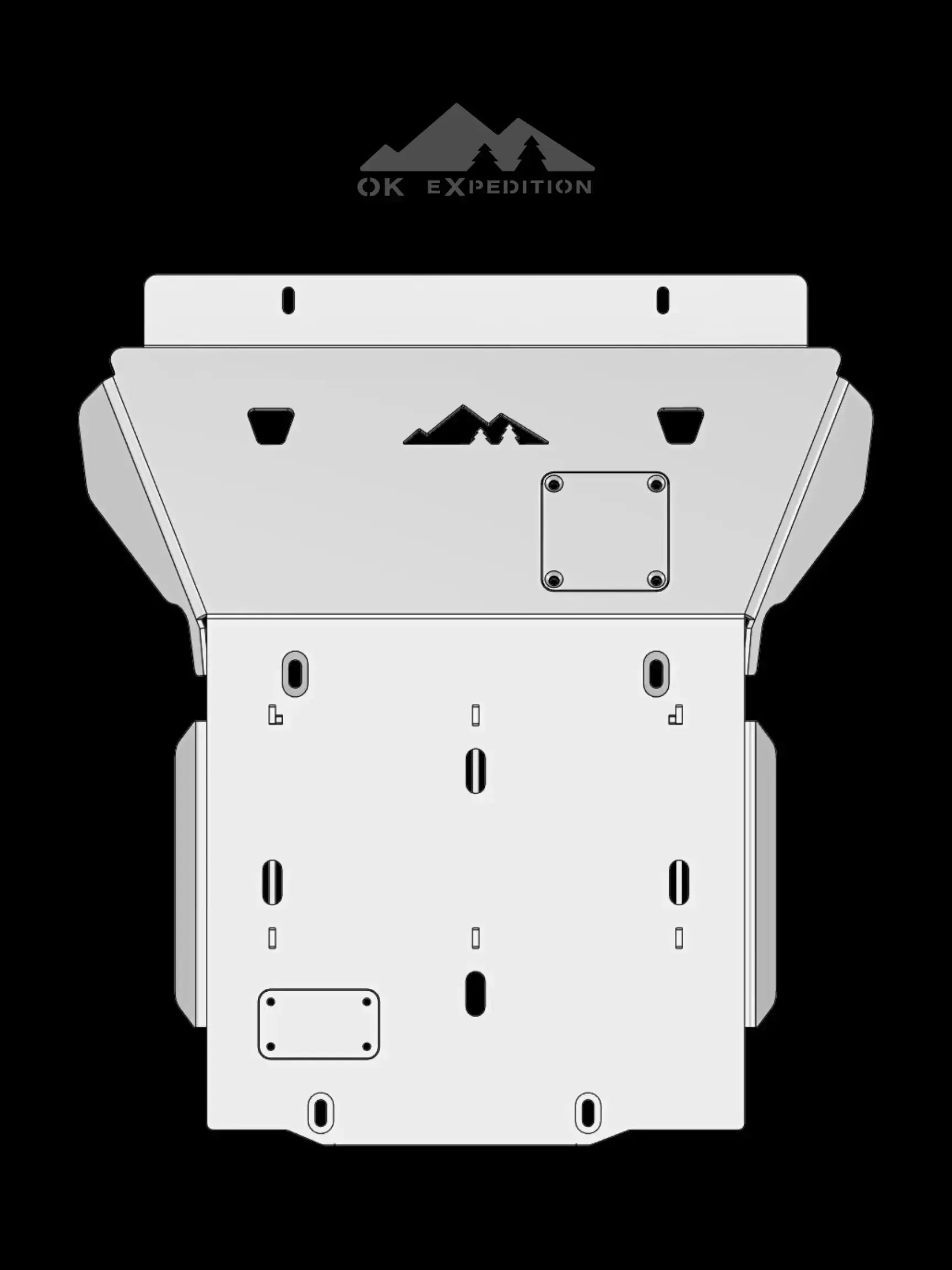 24+ LAND CRUISER 250 Engine Skid Plate |OK EXPEDITION
