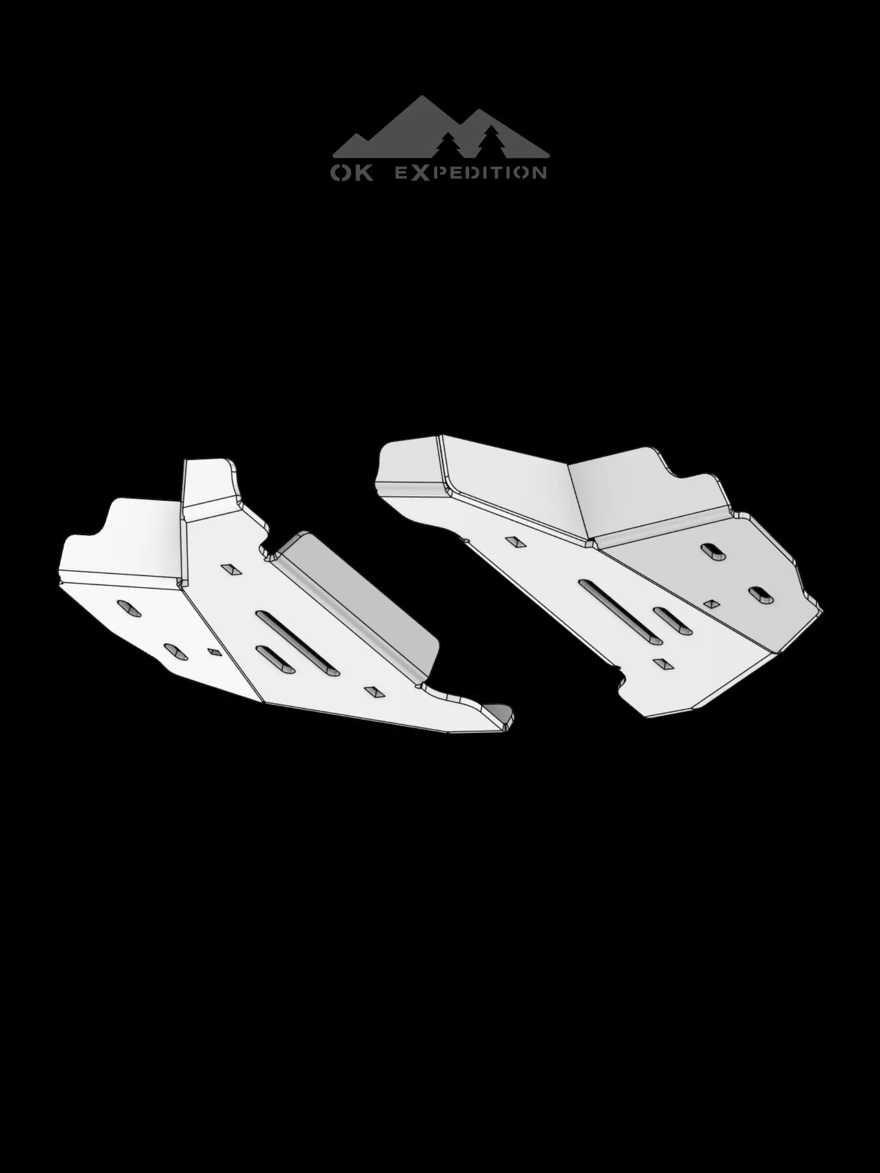 '24+ TACOMA LCA Skid Plates OK EXPEDITION