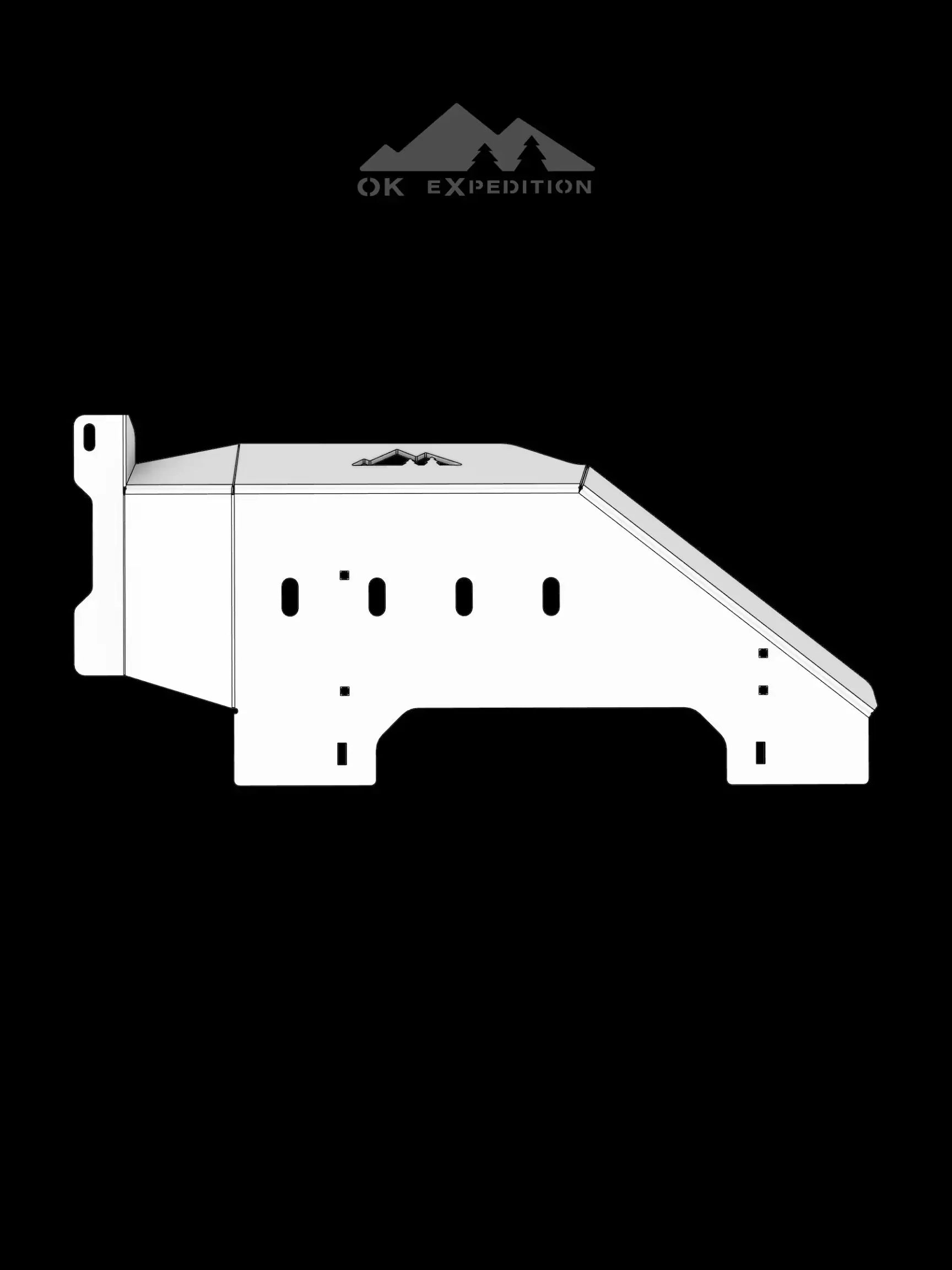 '24+ TACOMA Transfer Case Skid Plate *Gas OK EXPEDITION