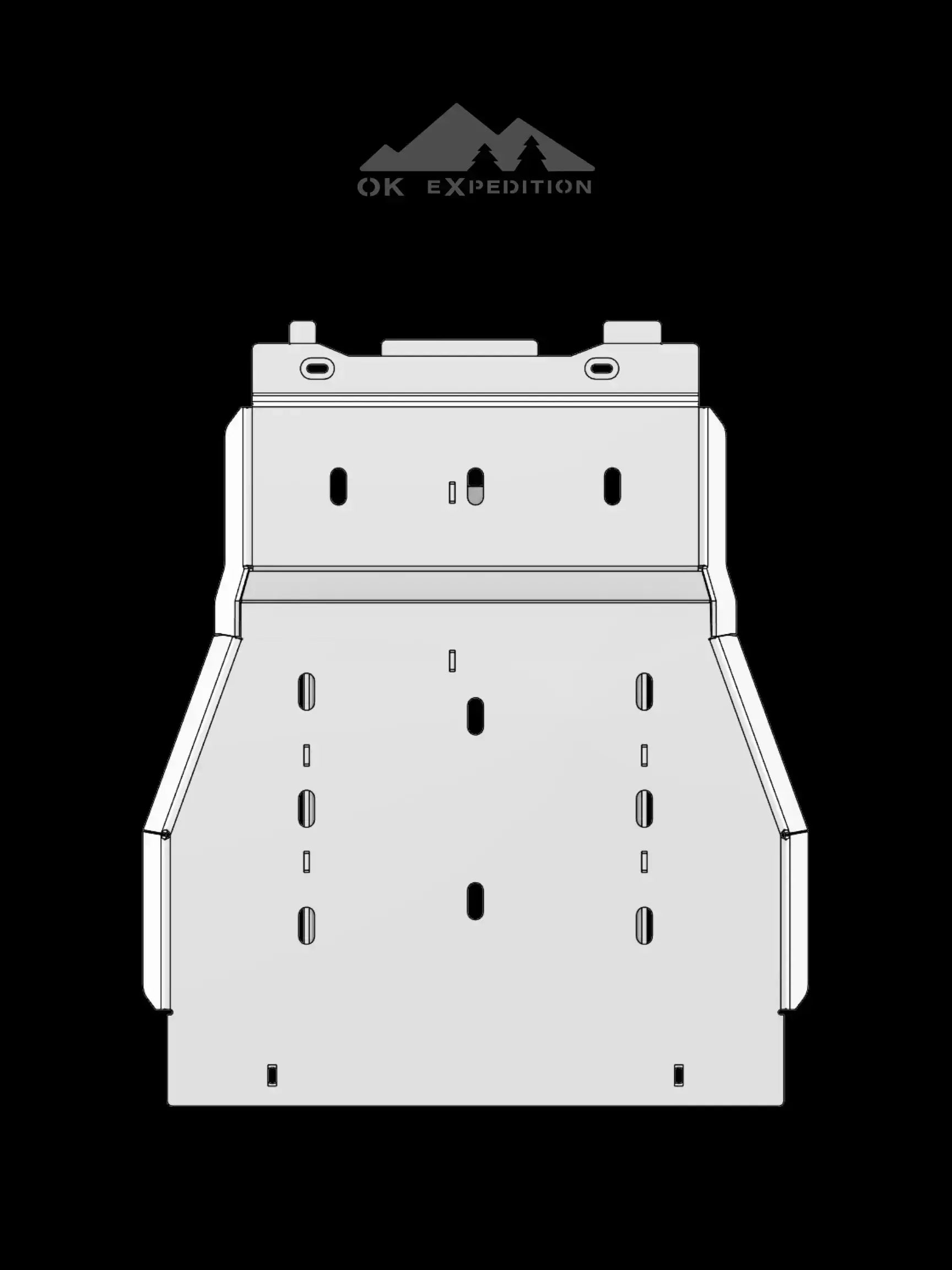 25+ 4RUNNER Transmission Skid Plate *Hybrid Engine OK EXPEDITION