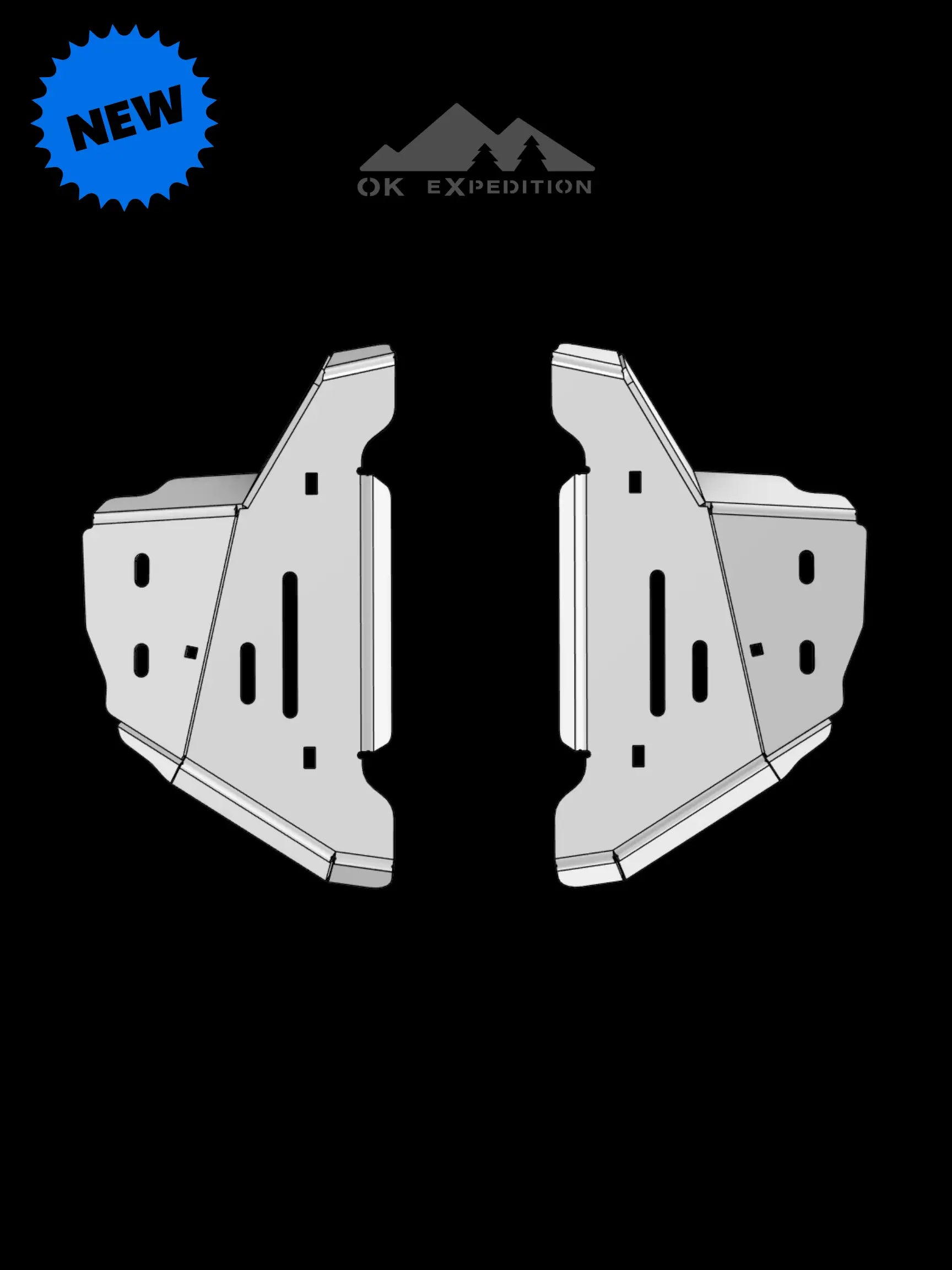 '25+ 4RUNNER LCA Skid Plates OK EXPEDITION