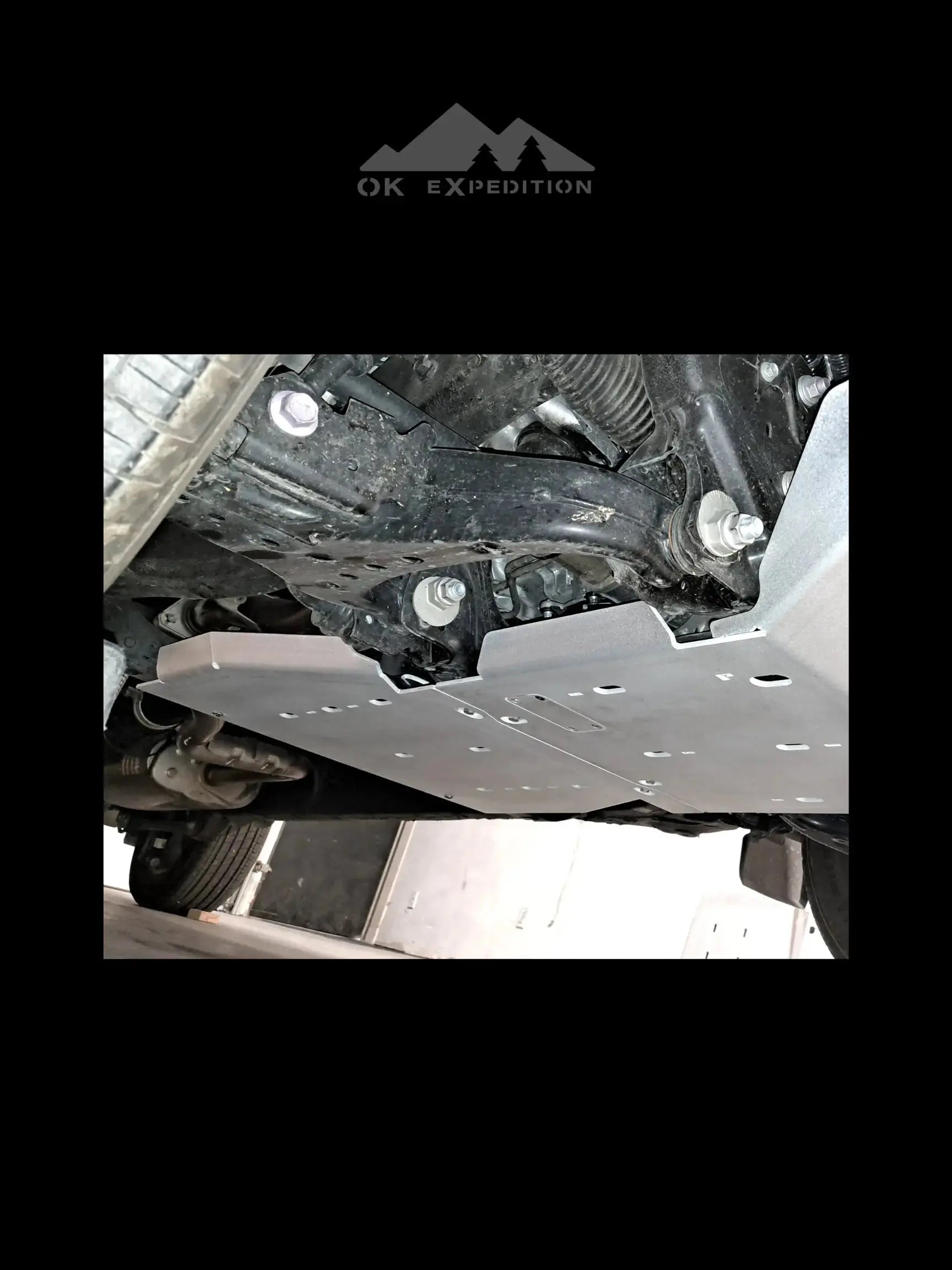 24+ TACOMA Transmission Skid Plate *Gas Only w/o SDM OK EXPEDITION