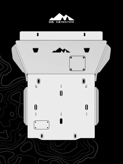 '24+ TACOMA Engine Skid Plate OK EXPEDITION