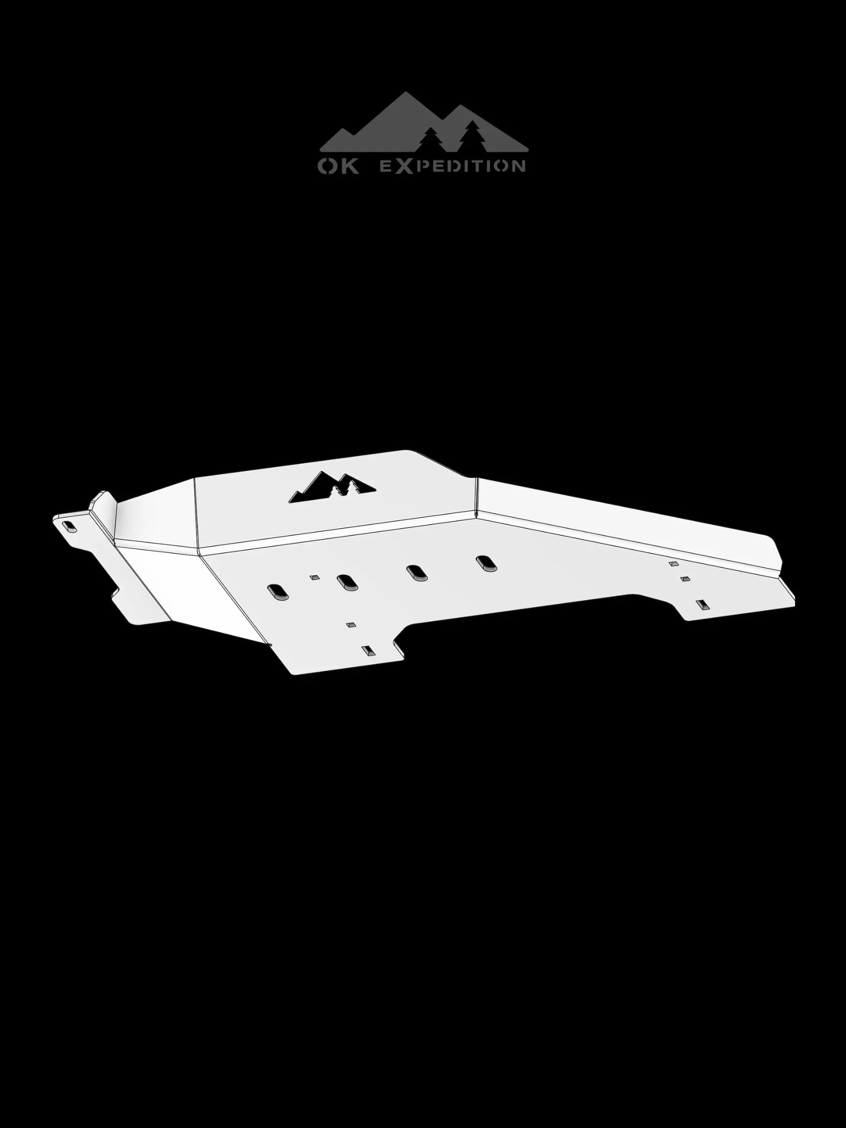 '24+ TACOMA Transfer Case Skid Plate *Gas OK EXPEDITION