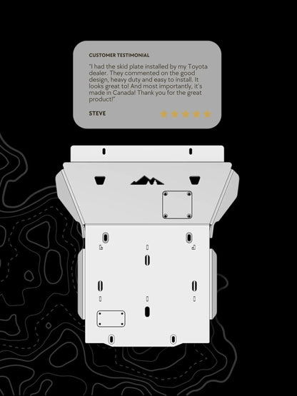 '24+ TACOMA Engine Skid Plate OK EXPEDITION