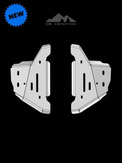 '25+ 4RUNNER LCA Skid Plates OK EXPEDITION