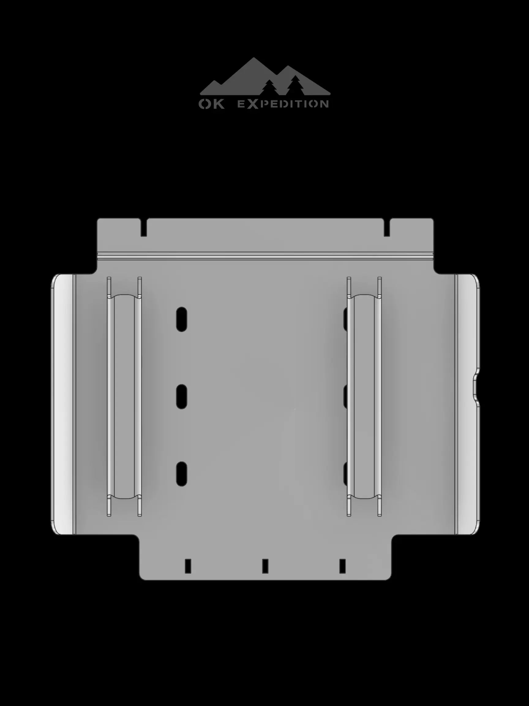 '96-'02 4RUNNER T-Case Skid Plate Kit OK EXPEDITION
